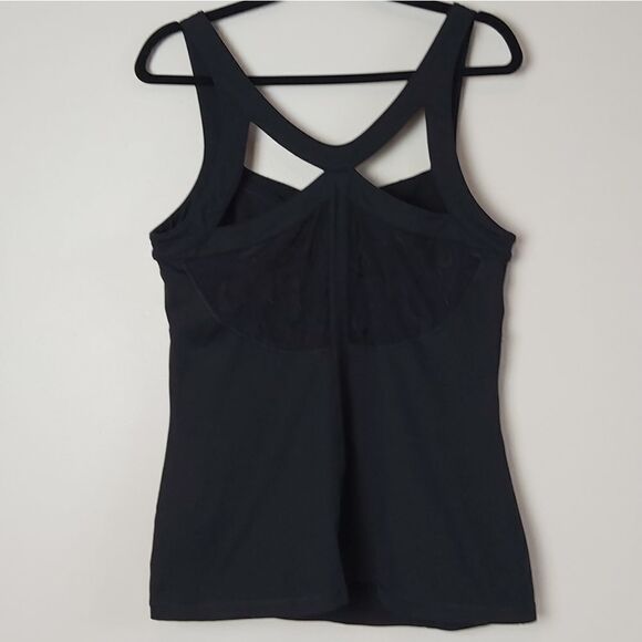 Titika Workout Active Mesh Back Tank Black - Picture 4 of 12